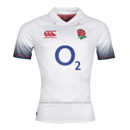 Gloucester Rugby Maillot de rugby pour homme 2023-2024 Réplique officielle, rouge/blanc, XL