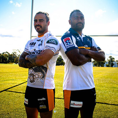 Brumbies revelan camisetas indígenas y retro